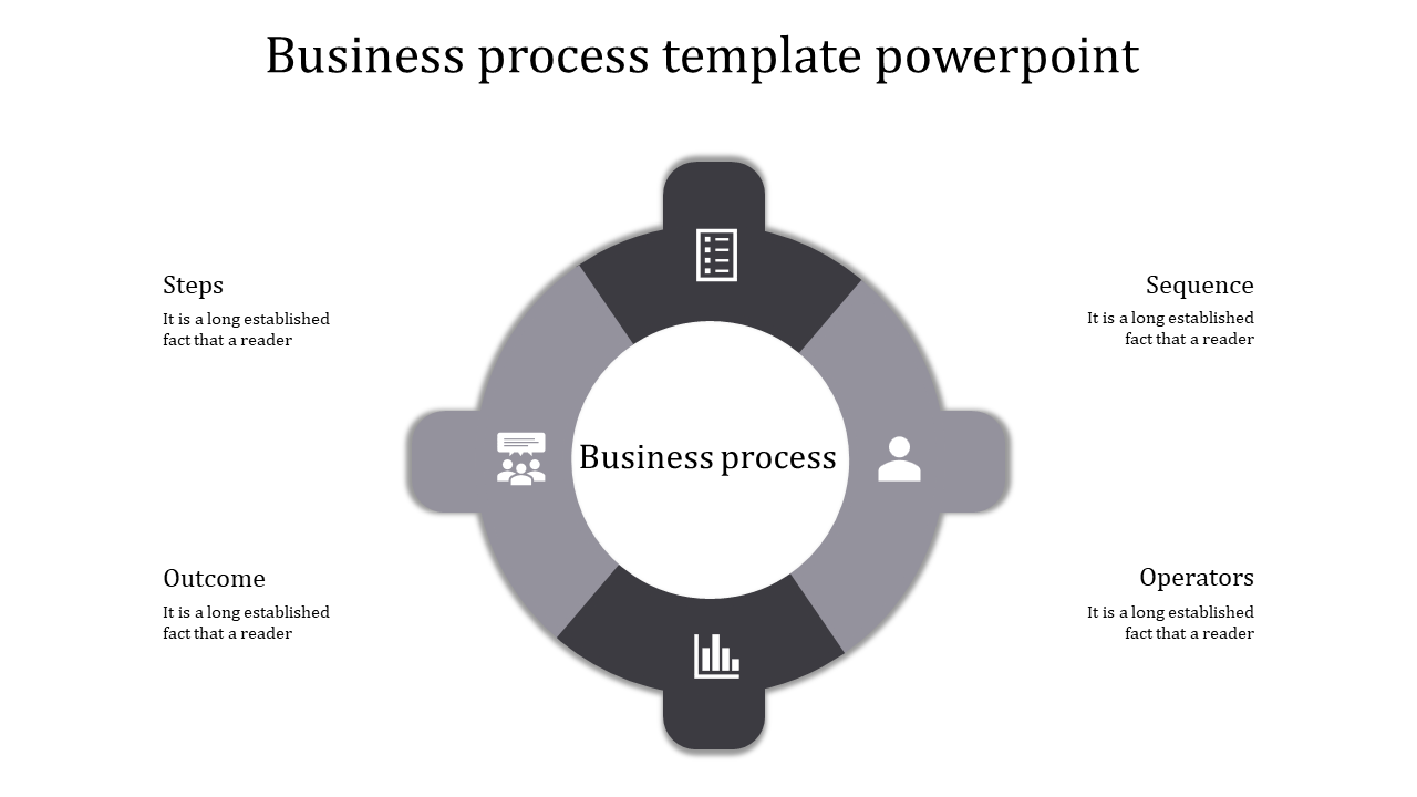 business process template powerpoint-business process template powerpoint-4-gray